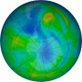 Antarctic ozone map for 2024-05-15